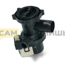 481010584942 M00341 Насос в сборе с улиткой для стиральной машины Whirlpool 30W (фишка вперед), C00310976, PMP025WH